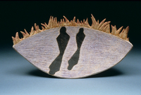 Edge Of The World, 1996, 12"x22"x5", Ceramic