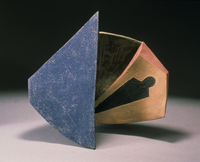 Rising, 2001, 19"x20"x7", Ceramic