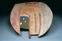 Looking For Home, 1996, 19"x21"x7", Ceramic