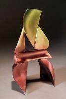 O'Ireland, 2023, 12"x9"x22", Painted Formed Steel