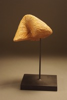 Eye, 2012, 6"x4"x4", Pear Wood & Steel