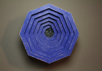 Well, 2015, 24"x24"x12", Wood & Recycled Glaze