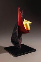 Maternal, 2023, 17"x10"x21", Painted Formed Steel
