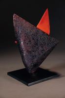 Maternal, 2023, 17"x10"x21", Painted Formed Steel