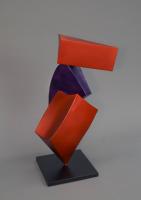 Wedge, 2024, 19"x14"x12", Painted Formed Steel