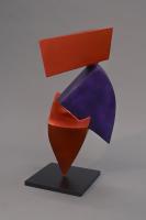 Wedge, 2024, 19"x14"x12", Painted Formed Steel